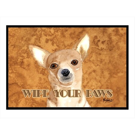 Carolines Treasures 24 x 36 in. Chihuahua Indoor Or Outdoor Mat CA74696